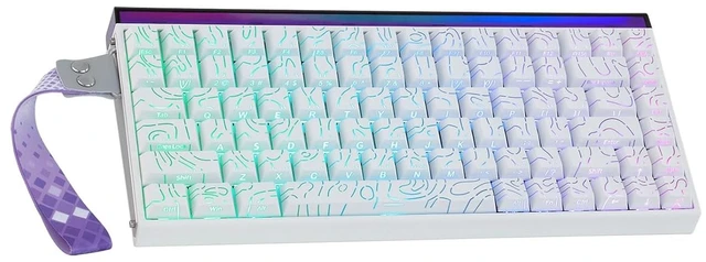 Main image of Aula Hero84 HE Wired Magnetic Gaming Keyboard, Rapid Hall Effect Keyboard with 0.01mm Adjustable Actuation, 8kHz Polling, 5-Layer Sound Dampening, RGB Lightbox & Backlit (White)