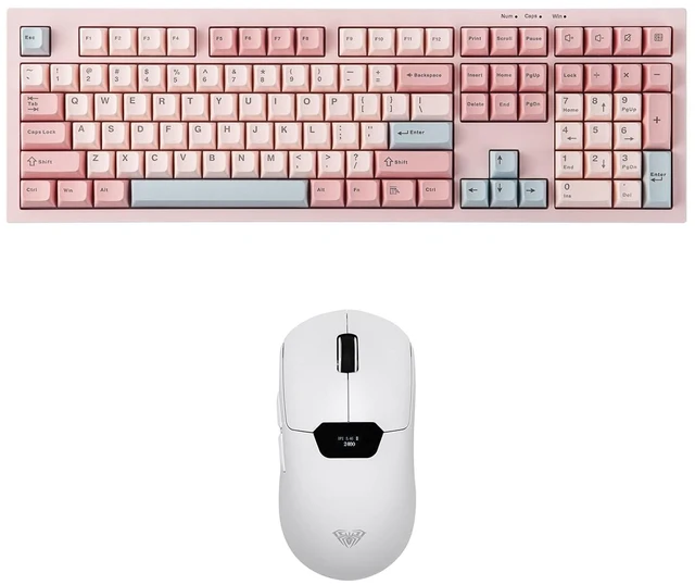 Main image of S102 Membrane Gaming Keyboard with SC390 Lightweight Gaming Mouse