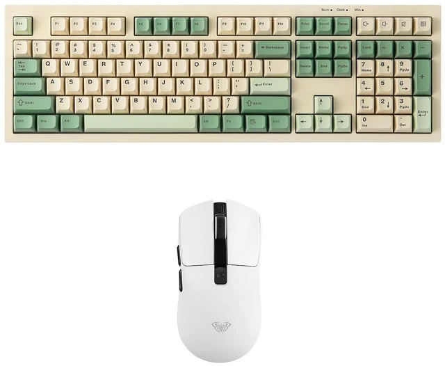 Main image of Aula S102 Membrane Gaming Keyboard with SC590 PRO Gaming Mouse