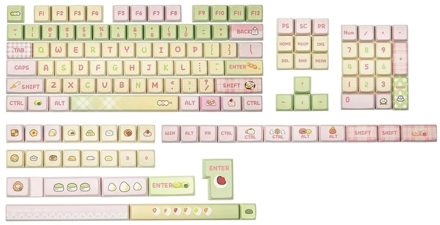 Main image of x Ydmochi Sweet Dango Dream Keycap Set, 142 Keys, MDA Profile