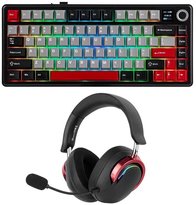 Main image of Aula F75 MAX Gaming Keyboard with A700 Gaming Headset