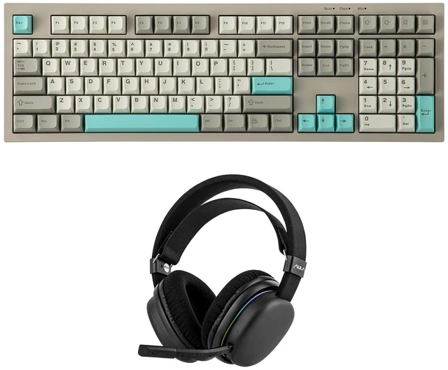 Main image of Aula S102 Membrane Gaming Keyboard with G7 Gaming Headset