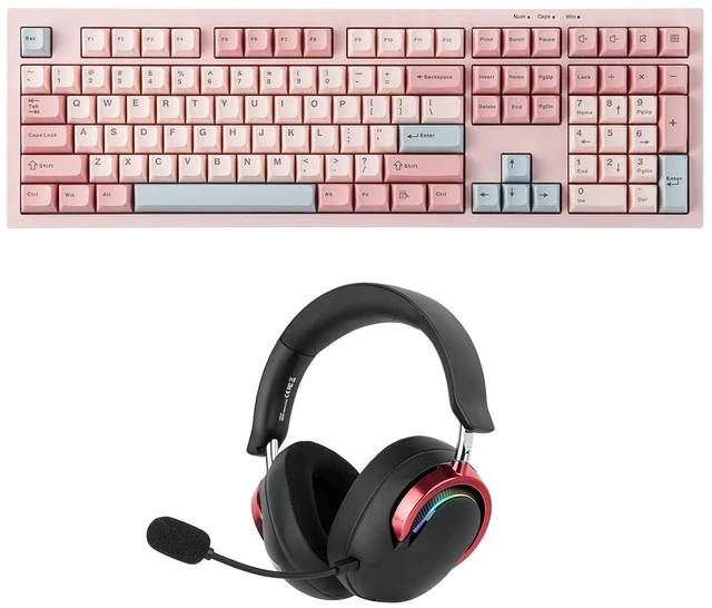 Main image of S102 Membrane Gaming Keyboard with Number Pad with A700 Gaming Headset
