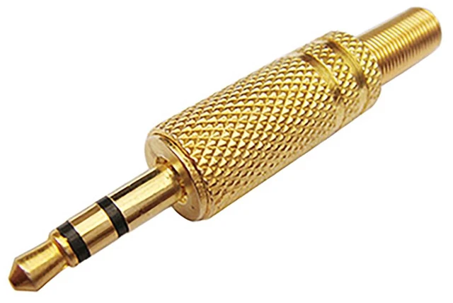 Alt view image 6 of 7 - 3.5mm Headphone Connector Welding Head Dual Channel Audio Speaker Plug for Wire in D4.0mm (20)