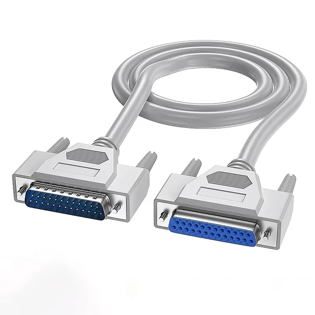 Main image of DB25 25 Pin Serial Port Cable Male/Female RS232 1.5m