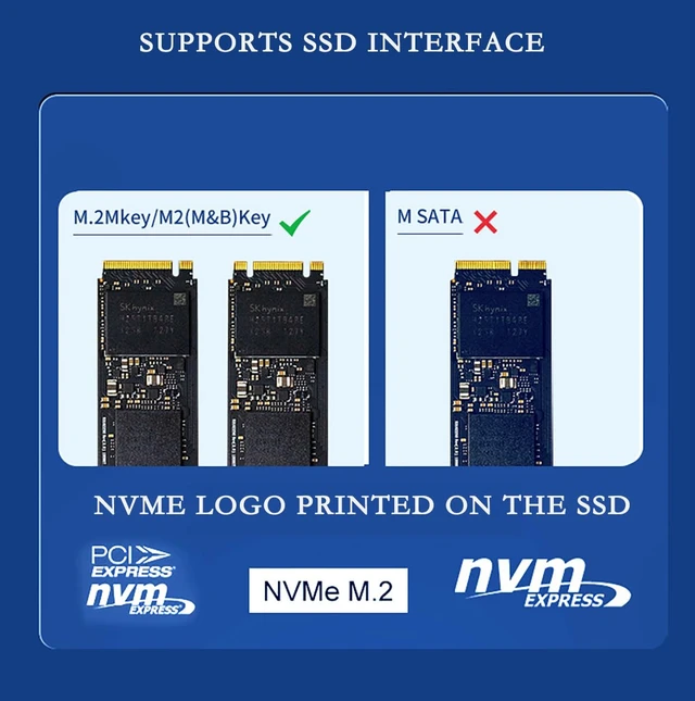Alt view image 7 of 7 - PCIe to M.2 NVMe SSD Adapter Card, PCI Express 4.0 X1/X4/X8/X16 Expansion Converter Supports 2230/2242/2260/2280 M.2 NVMe Drives, Compatible with Windows, Linux, macOS (PCIE x4 to M.2)