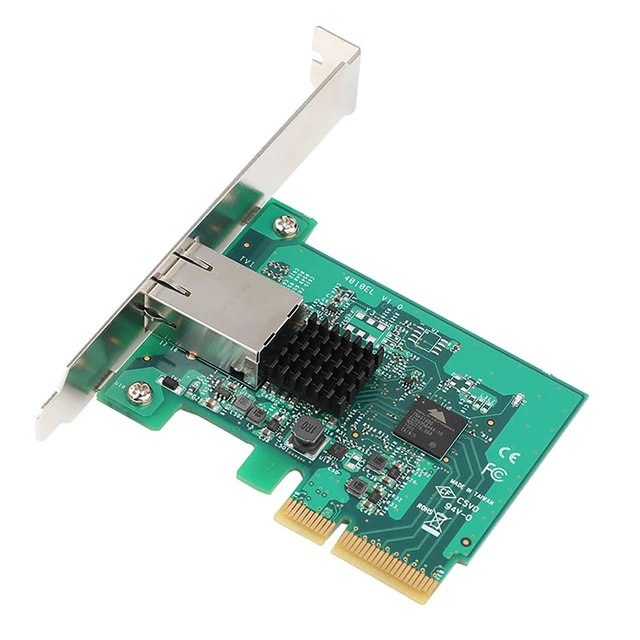 Alt view image 5 of 7 - PCIe X4 to 10G RJ45 Ethernet Network Card for Desktop and Server, PCI Express 2.0 x4 10G/5G/2.5G/1G/100M RJ45 Adapter 10 Gigabit LAN NIC with Jumbo Frame & Link Aggregation Support