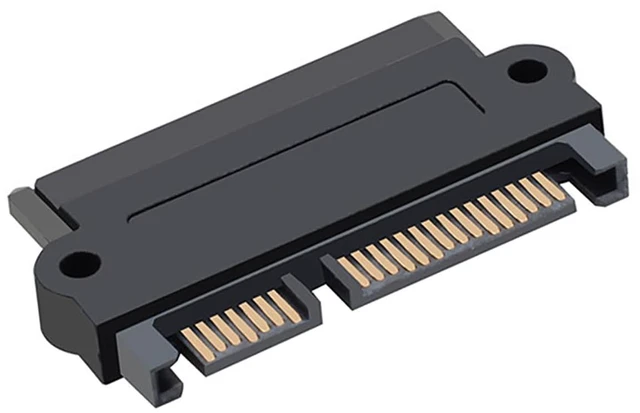Main image of SFF 8482 SAS to SATA Adapter Cable 7 Pin Data 15 Pin Power1