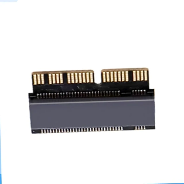 Alt view image 2 of 3 - PCIe 5.0 SSD Adapter Card 20Gbps High Speed Converter Compatible with Apple MacBook Air Pro 2013-2017 NVMe NGFF SSD 12+16 Pin to Desktop M Key Expansion (AP01)