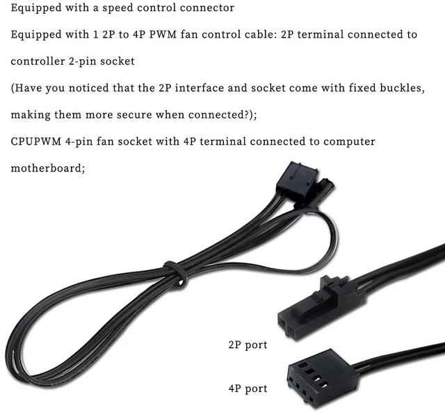 Alt view image 4 of 7 - PH35D PWM Fan Hub 8CH Chassis Fan Speed Controller Desktop CPU Fan Extender Support 3-pin 4-pin PWM Fan Support 12V (SATA Interface)