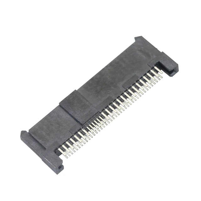Alt view image 5 of 7 - MINI SAS SFF-8639 U.2 68pin Clamshell Female Connector for PCIe/SSD, High-Speed Hard Drive Interface, 300 Mating Cycles, Internal Receptacle (5)