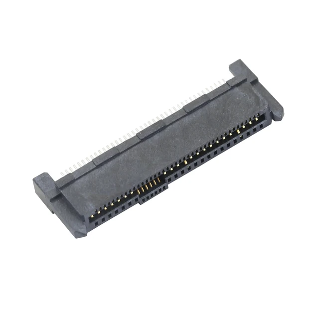 Alt view image 7 of 7 - MINI SAS SFF-8639 U.2 68pin Clamshell Female Connector for PCIe/SSD, High-Speed Hard Drive Interface, 300 Mating Cycles, Internal Receptacle (5)