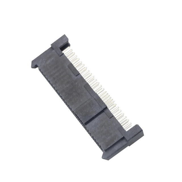 Alt view image 2 of 7 - MINI SAS SFF-8639 U.2 68pin Clamshell Female Connector for PCIe/SSD, High-Speed Hard Drive Interface, 300 Mating Cycles, Internal Receptacle (5)