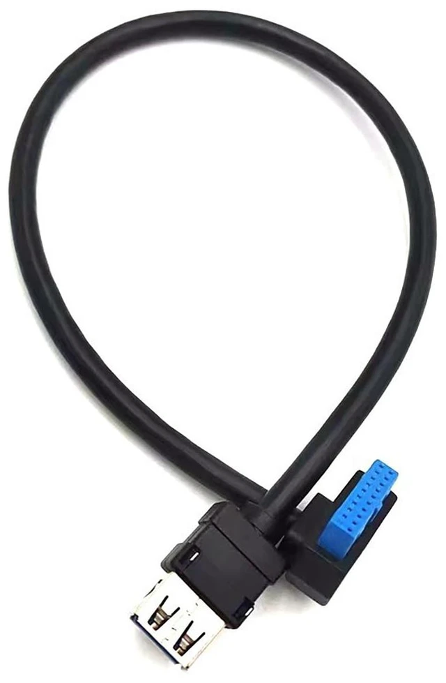 Main image of USB3.0 AF to 20pin Female Data Extension Cable Computer Case Motherboard 19pin Splitter Adapter (USB 3.0 to 20Pin)