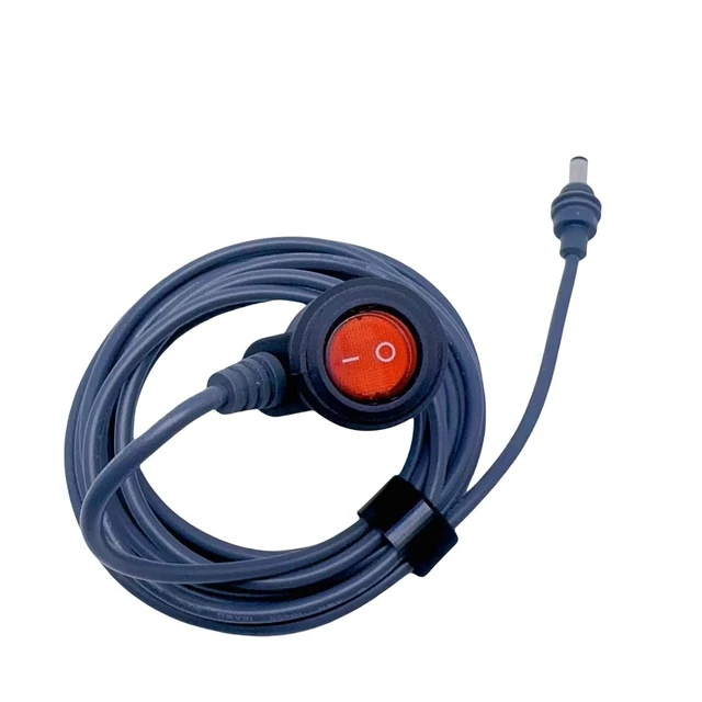 Alt view image 7 of 7 - 12V-24V Car Power Adaper to DC Power Cable with LED Switch, Compatible with Starlink Mini, Pure Copper 18AWG Wire, Low Voltage Drop Not for Gen 2/Gen 3 Models (78.74, Inches)