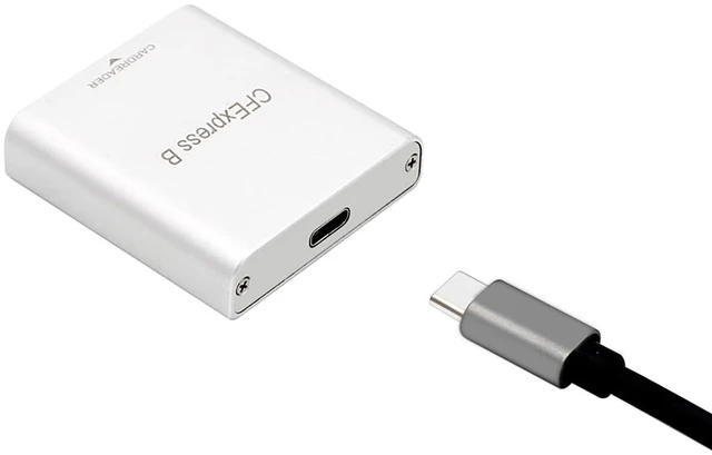 Main image of PH862 CFEXPRESS B Card Reader 10G USB3.2 High Speed with A to C Cable Support 2TB CFE Card Compatible with Z6 Z7 1DX3