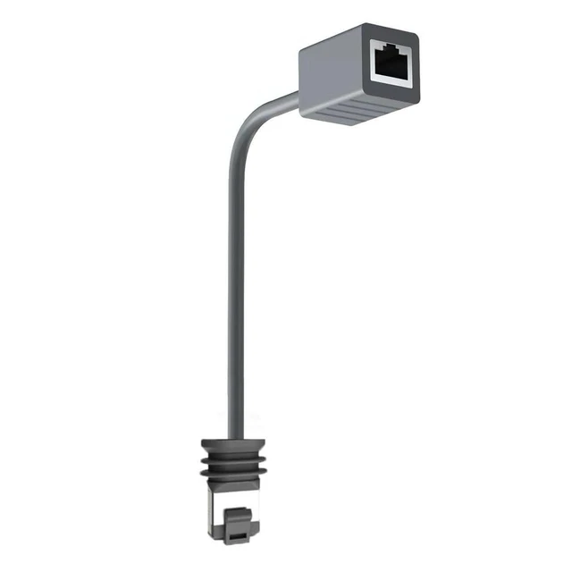 Alt view image 6 of 7 - CAT6 Extension Cable with RJ45 Waterproof Coupler, Compatible with Starlink Gen 3 and Mini, 8P8C Interface, 0.3M/12in Length, IP68 Waterproof Dustproof, Pure Copper Core, Durable 5000+ Plug Cycles
