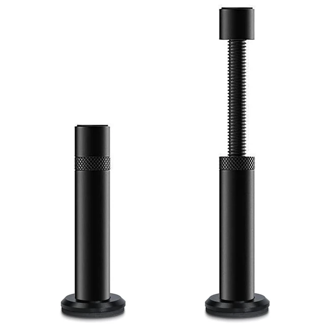 Alt view image 6 of 7 - Graphics Card Bracket Video Card Holder Desktop Bracket Support Bar Aluminum Alloy Small GPU Stand Magnetic Base Black (L)