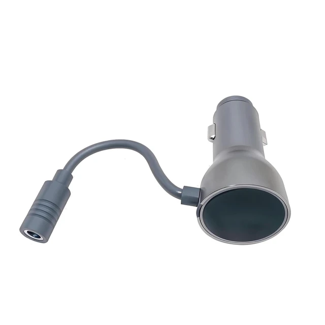 Alt view image 5 of 6 - Mini Car Charger to 30 V 2 A Power Adapter Cable 12 to 24 V Input 12 cm 18 AWG Pure Copper Supports up to 23 m DC Run Compatible with Starlink Mini Gray
