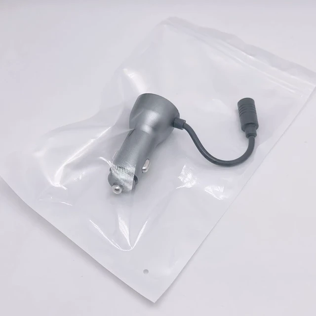 Alt view image 6 of 6 - Mini Car Charger to 30 V 2 A Power Adapter Cable 12 to 24 V Input 12 cm 18 AWG Pure Copper Supports up to 23 m DC Run Compatible with Starlink Mini Gray