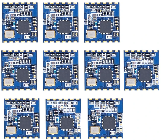 Main image of 433MHz Microwave Communication Module A7139 Transmit Control Low Power Module 1500m (10)