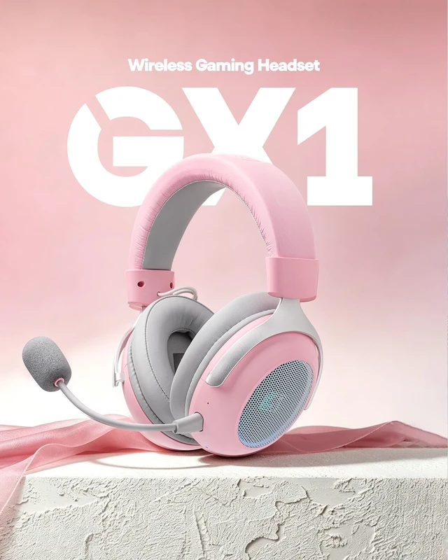 Alt view image 2 of 7 - GX1 Wireless Gaming Headset for PS4/PS5/Switch, 70Hr+