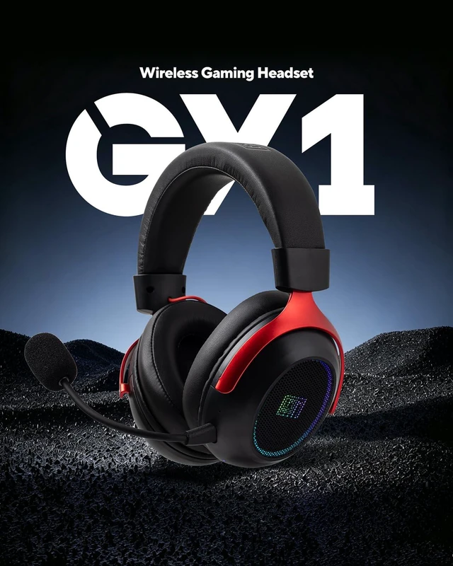 Alt view image 2 of 7 - GX1 Wireless Gaming Headset for PS4/PS5/Switch, 70Hr+