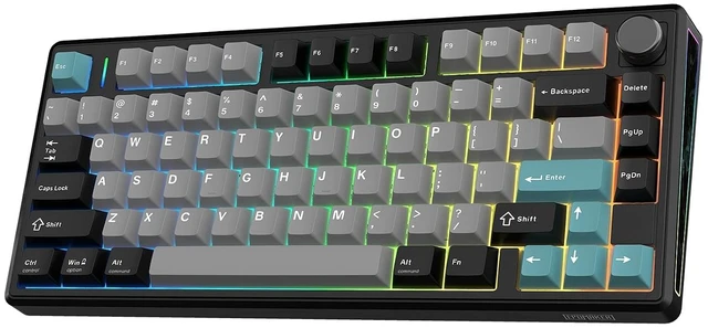 Main image of TH80 V2 75% Wireless Mechanical Keyboard with Metal Knob, 8000mAh