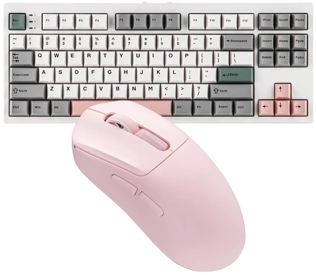 Main image of TH87 Wireless Mechanical Keyboard with 10000mAh Battery+NEX Lite Wireless Gaming Mouse w/Screens & RGB Charging Dock
