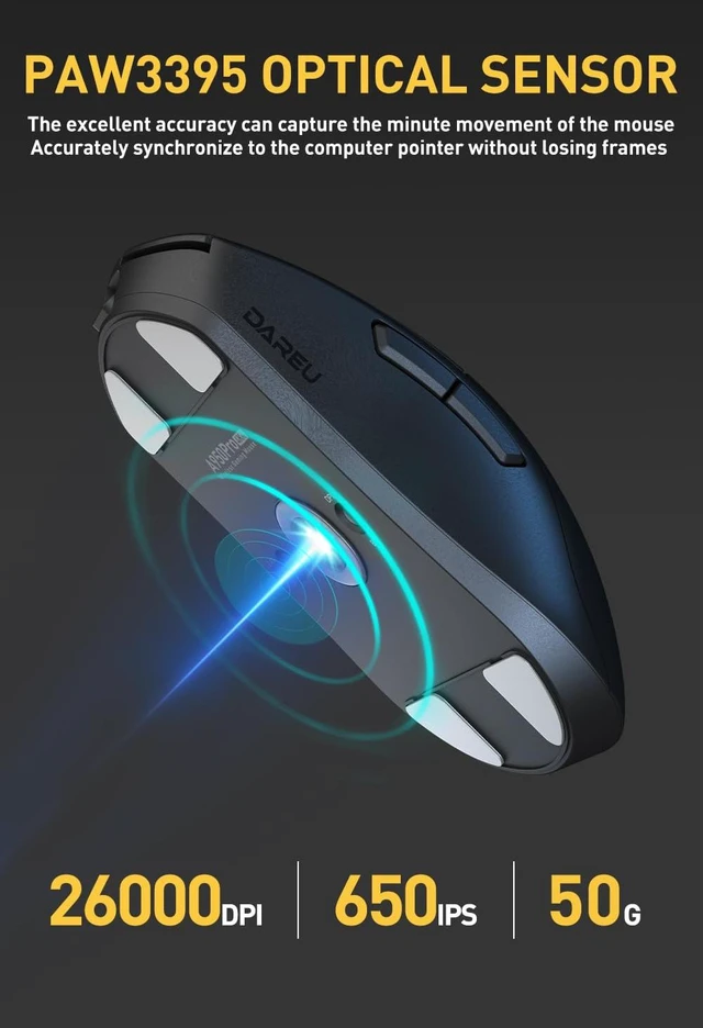 Alt view image 3 of 7 - Gaming Keyboard and Mouse:A950pro Lightweight 4K Polling Rate Wireless Gaming Mouse&COOL60 60% Rapid Trigger Hall Effect Magnetic Switch Keyboard Combo