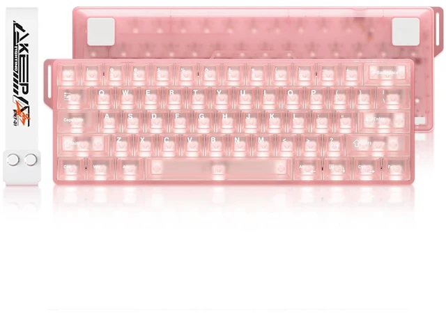 Main image of COOL60 Pink Hall Effect Magnetic Switch Mechanical Gaming Keyboard