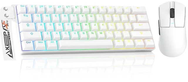 Main image of Gaming Keyboard and Mouse:A950GM Lightweight PAW3395 Wireless Gaming Mouse&EK60 HE 60% Rapid Trigger Hall Effect Magnetic Switch Keyboard Combo