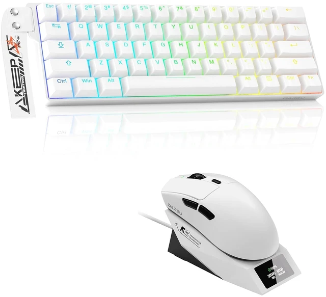 Main image of Gaming Keyboard and Mouse:AE6PRO 8K Polling Rate Wireless Gaming Mouse&EK60 HE 60% Rapid Trigger Hall Effect Magnetic Switch Keyboard Combo