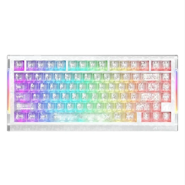 Main image of R86 HE Wired 8K Carbon Fiber Magnetic Keyboard (Ice Ninja)
