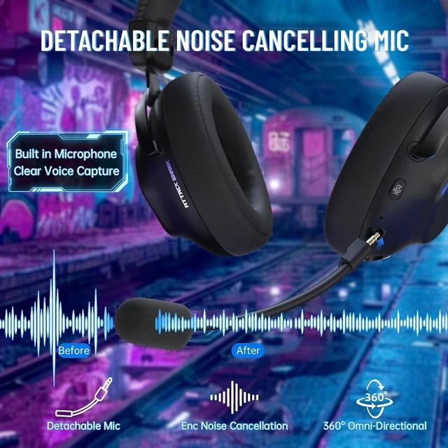 Alt view image 4 of 7 - L50 PRO Wireless Gaming HeadseBlack