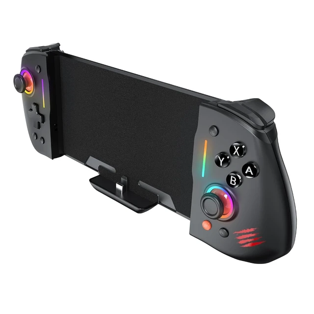 Alt view image 3 of 7 - C.A.T. 12 Ergonomic RGB Switch Controller, Adjustable dual-vibration, 6-axis motion control, Adjustable turbo function