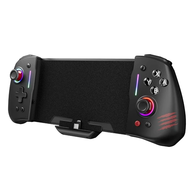 Alt view image 5 of 7 - C.A.T. 12 Ergonomic RGB Switch Controller, Adjustable dual-vibration, 6-axis motion control, Adjustable turbo function