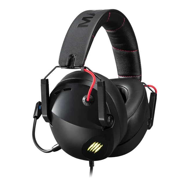 Alt view image 2 of 7 - P.I.L.O.T. 5 Wired Gaming Headset - Black