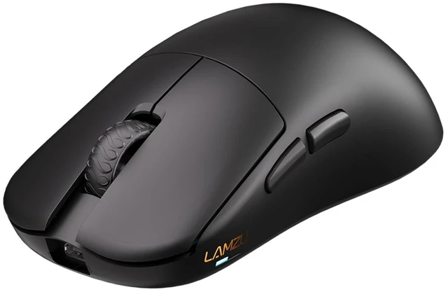 Alt view image 5 of 6 - Inca Gaming Mouse, 8K Polling Rate, Optical Switches, TTC Encoder, Paw3950 IC, Nordic 52840 MCU, Symmetrical High-Hump, Recommended for Claw-Grip Gamers, 8K Dongle Included (Black)