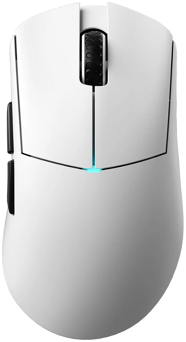 Main image of Paro Gaming Mouse, Ergonomic, Paw 3950, Nordic 52840, 8k Compatible, 8K Dongle Included (White)