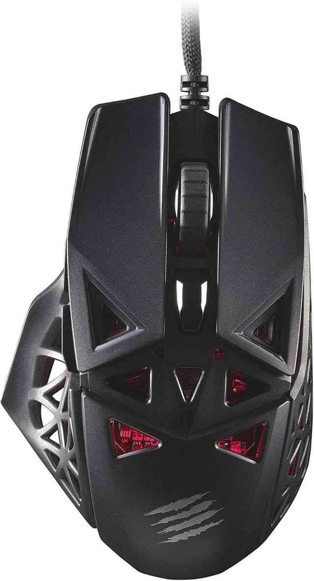 Main image of M.O.J.O. M1 Gaming Mouse - Light Weight 70g - 12000 DPI Optical SensorBuilt-in Customizable RGB lighting effect - Hollow Pyramid Design - Patented DAKOTA Switch - 40g Acceleration, Black