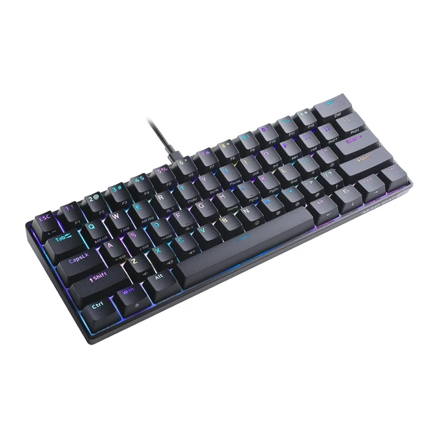 Alt view image 2 of 7 - S.T.R.I.K.E. 6 60 Percent Gaming Keyboard Mechanical Keyboard