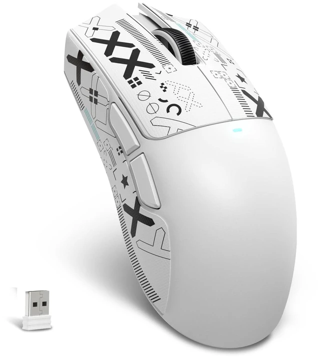 Main image of X11 SE Ultra-Light Wireless Gaming Mouse, White&Sticker
