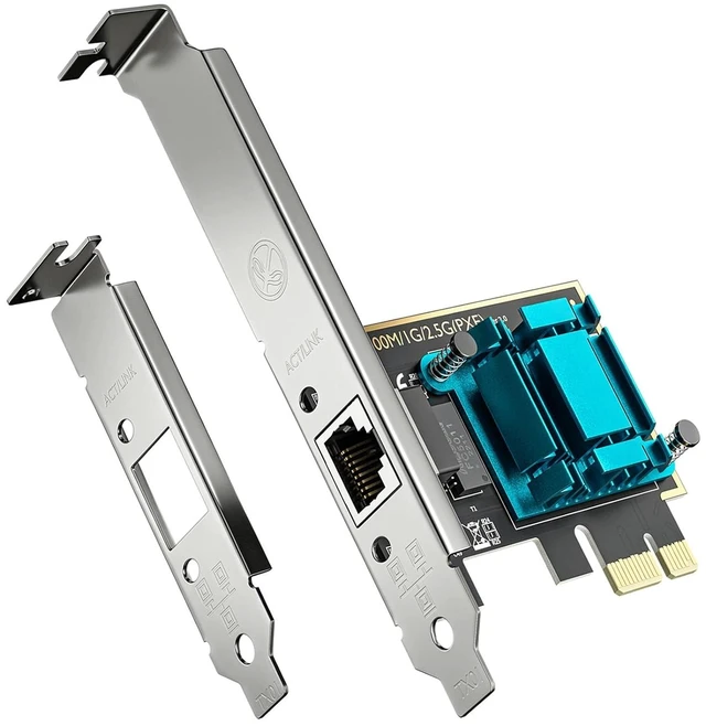 Main image of 2.5GBase-T Gigabit Network Card PCI Express Ethernet Adapter (RTL8125B) NIC
