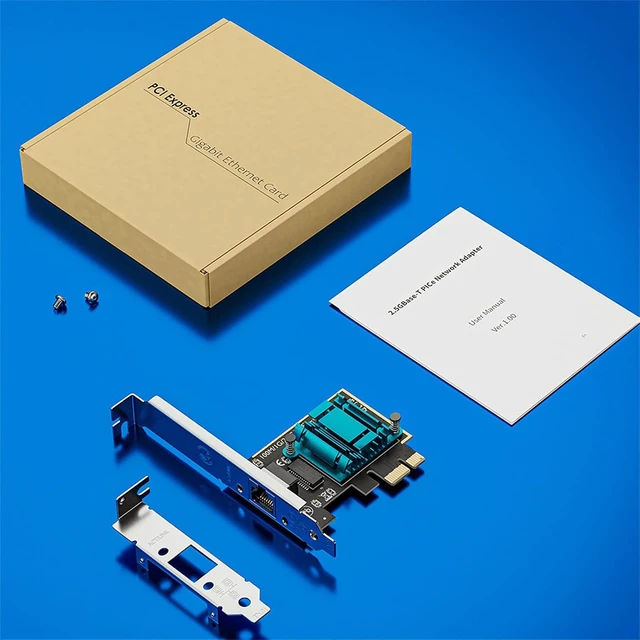 Alt view image 7 of 7 - 2.5GBase-T Gigabit Network Card PCI Express Ethernet Adapter (RTL8125B) NIC