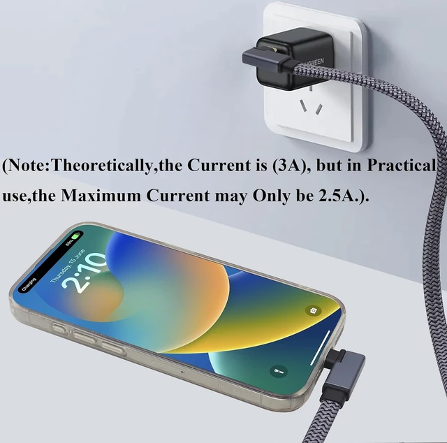 Alt view image 5 of 7 - 2Pack Right Angled USB 3.1 Type c to Type C 10Gbps Connector Cable 60W&3A 90 Degree Left Angle Type C 3.1 USB Male Fast Charging 4K Display Short Flat Cable for Laptop&Mobile Phone.(0.3M-M/M)