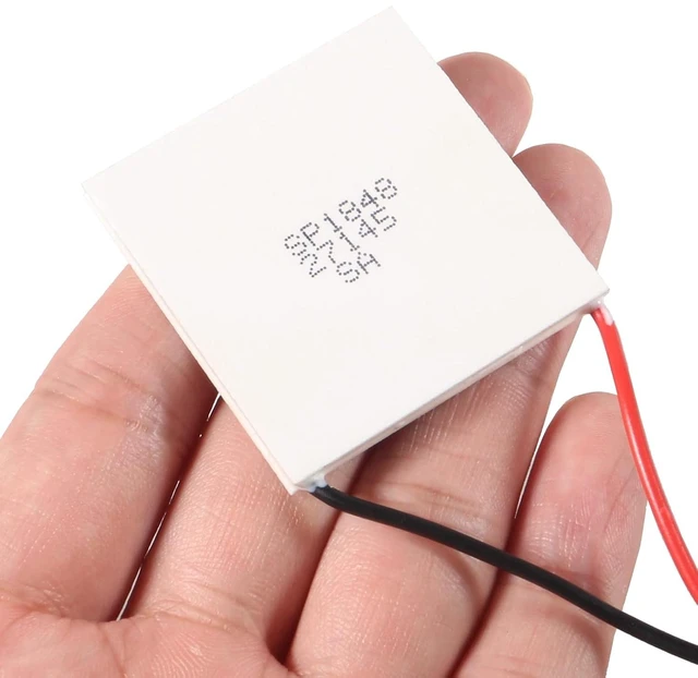 Alt view image 6 of 6 - 6PCS SP1848-27145 Peltier TEG Module Heatsink Semiconductor Thermoelectric Generator Cooler Cooling Power Plate Module 40 x 40 mm 150