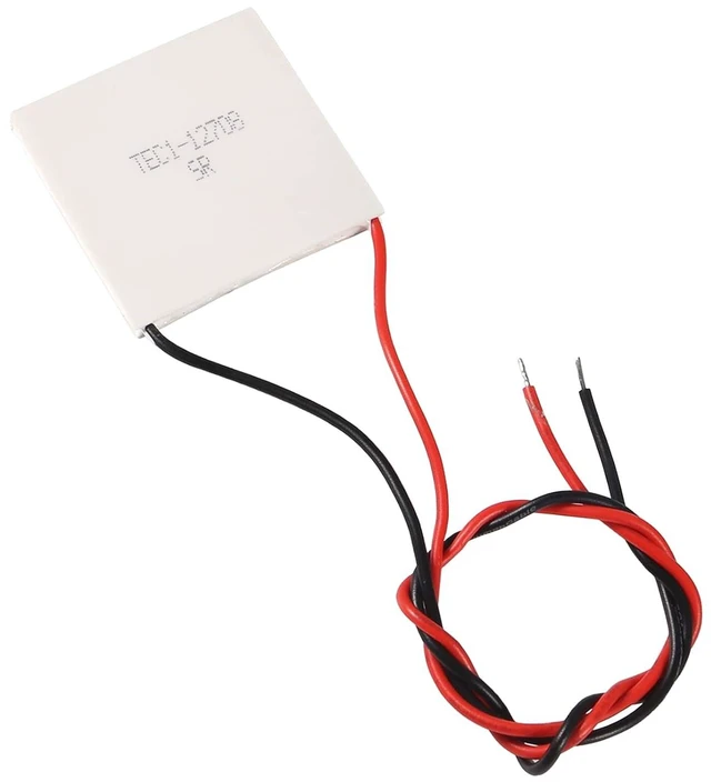 Alt view image 5 of 5 - 6PCS TEC1-12708 TEC Thermoelectric Heatsink Cooler Cooling Peltier Plate Module 40x40mm