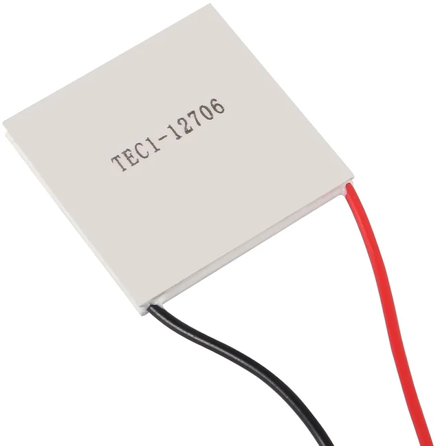 Alt view image 2 of 5 - 6PCS TEC1-12706 Semiconductor Refrigeration Tablets TEC1-12706 12V 6A Heatsink Thermoelectric Cooler Cooling Peltier Plate Module 40x40MM
