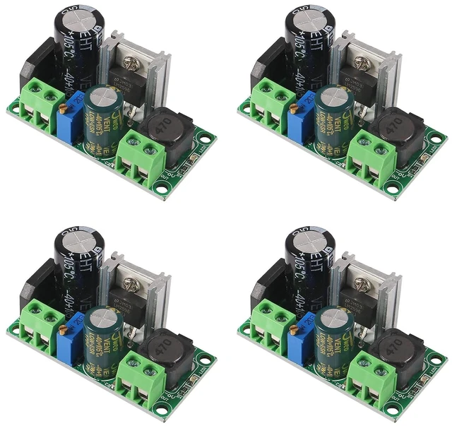 Main image of 4PCS AC/DC to DC Step Down Buck Converter AC 5-30V DC 5-48V 24V 36V 48V to DC 2.5-35V 12V Voltage Regulator Board 2A Adjustable Volt Power Supply Module